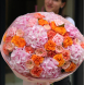 Bouquet with hydrangeas and peony roses BIG 137