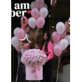 XL arrangement of 201 peonies and rose gold ball set BIG 130