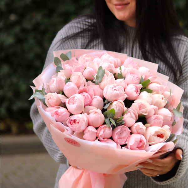 BIG 80 Mono bouquet of peony roses