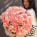 A bouquet of mixed peony roses BIG 38