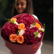 Букет з гортензіями, піоновидними трояндами та фрезією BOUQUET 317