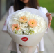 Bouquet with hydrangeas, peony roses and matiola BOUQUET 02