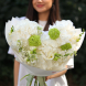 Букет з гортензіями, матіолою, вібурнумом та фрезією BOUQUET 05