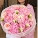 BOUQUET 15 Bouquet with peony roses, hydrangeas, peonies and freesia