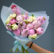 Ароматний букет з півоній, матіоли та фрезії BOUQUET 153