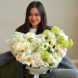 BOUQUET 20 Bouquet with anemones, tulips, hydrangea and lilac