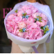 Букет з півоніями, гортензіями та оксипеталумом BOUQUET 109
