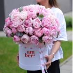 Flower box with peony BIG 87