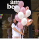 A set of pink-gold balloons BALLOONS 21
