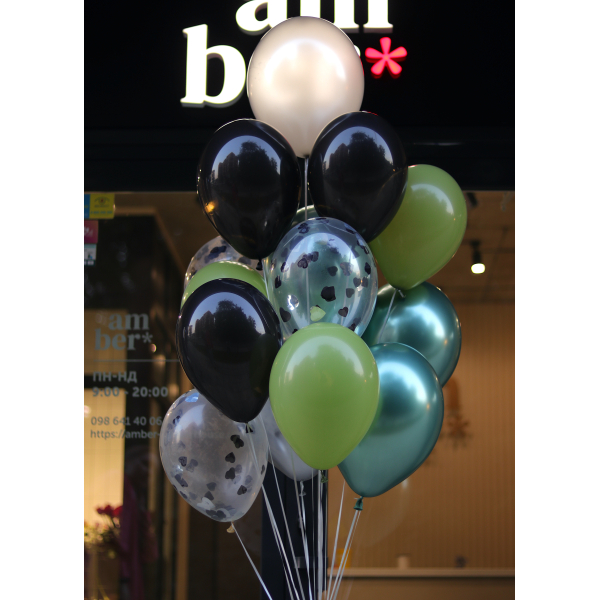 A set of 15 balloons BALLOONS 17 