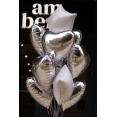 Set of silver balloons BALLOONS 20