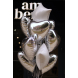 Set of silver balloons BALLOONS 20