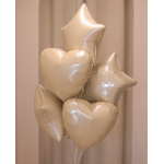 BALLOONS 29 Heart and star balloon set