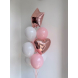 Набір кульок рожево-золотий BALLOONS 05