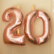 Набір кульок з 2 цифрами BALLOONS 09