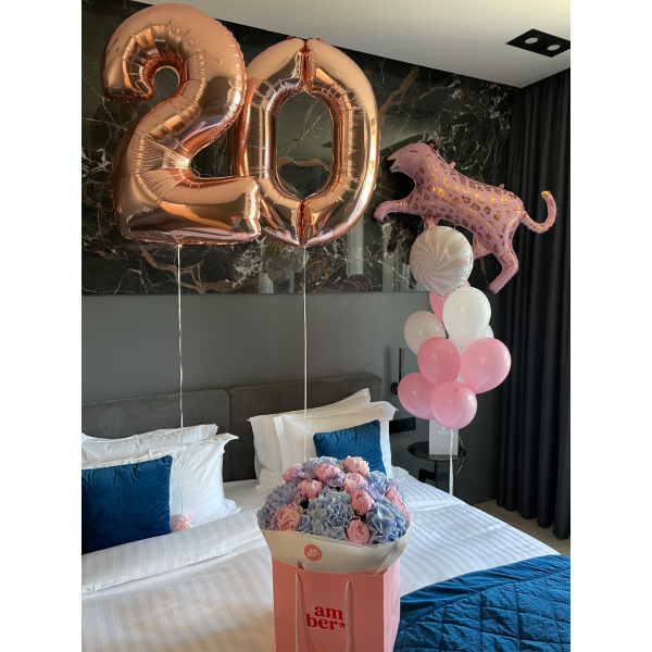 Набір кульок з леопардом BALLOONS 11
