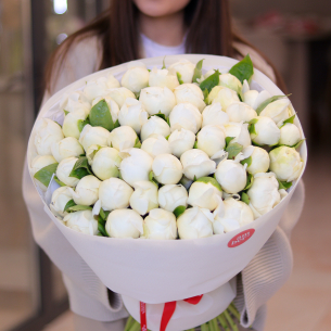 BIG 93 Monobouquet of peonies