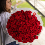 Mono Bouquet of red roses MONO 85