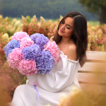 Monobouquet of hydrangeas MONO 122