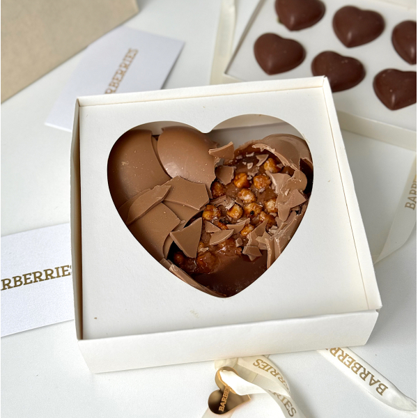 CHOCOLATE 08 Шоколадне серце з солоною карамеллю